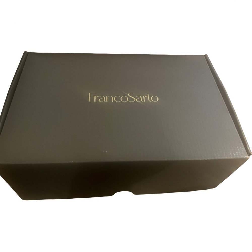 NEW Franco Sarto L-Preston White Heel Oxford Shoes 8M NIB - Picture 5 of 11